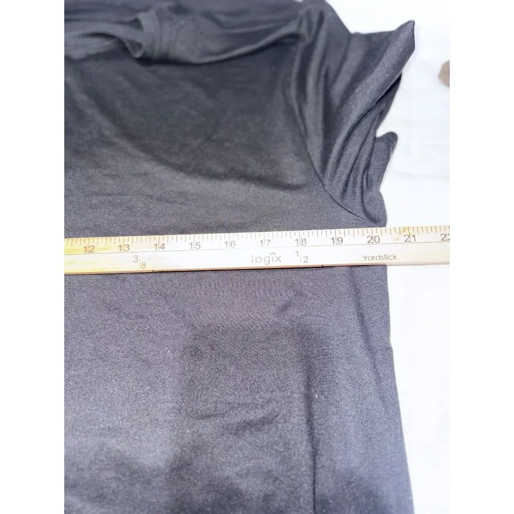 32 Degrees Cool Mens Black T-Shirt Size XL Lightweight Moisture-Wicking Crewneck - Picture 5 of 6